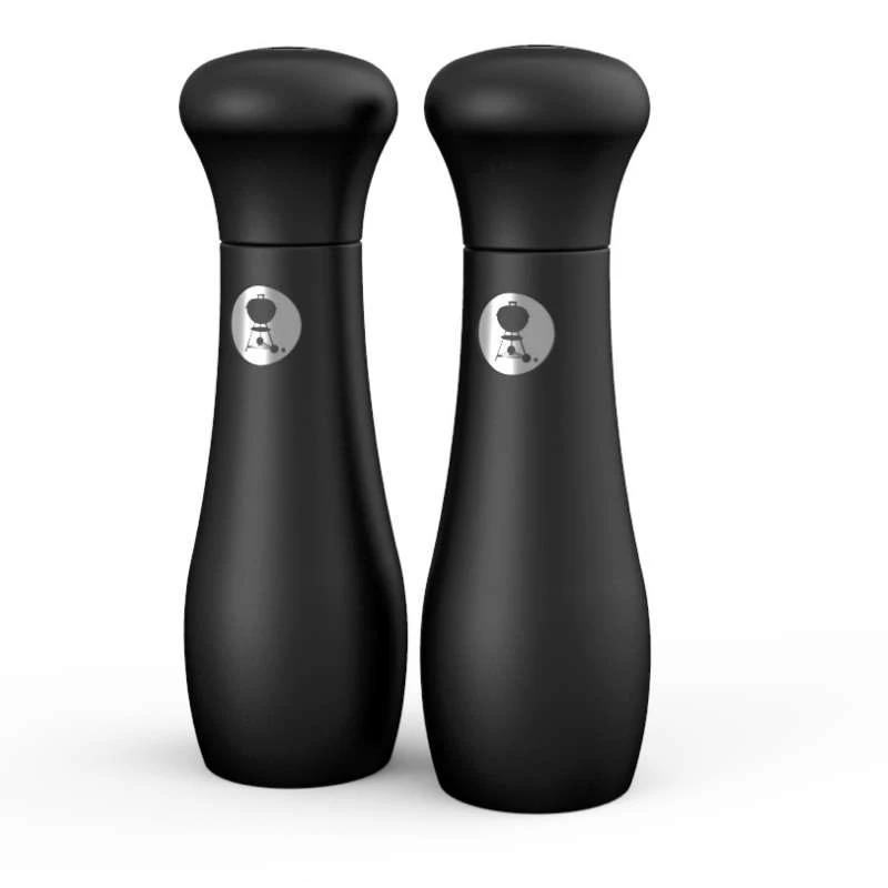 Weber Premium Salz- & Pfeffermühle 19 Cm Schwarz 1 Weber Premium Salz- & Pfeffermühle 19 Cm Schwarz