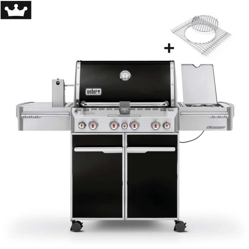 Weber Gasgrill Summit E-470 GBS Black 1 Weber Gasgrill Summit E-470 GBS Black