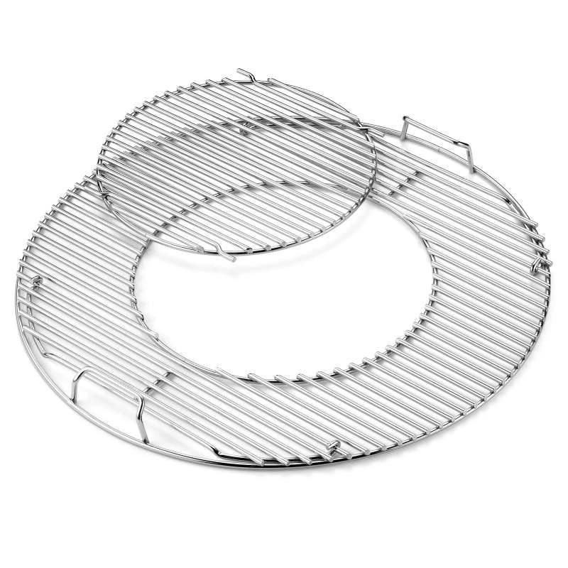 Weber Grillrost Einsatz - Gourmet BBQ System Aus Edelstahl Für Grills Ø 57 Cm 1 Weber Grillrost Einsatz - Gourmet BBQ System Aus Edelstahl Für Grills Ø 57 Cm
