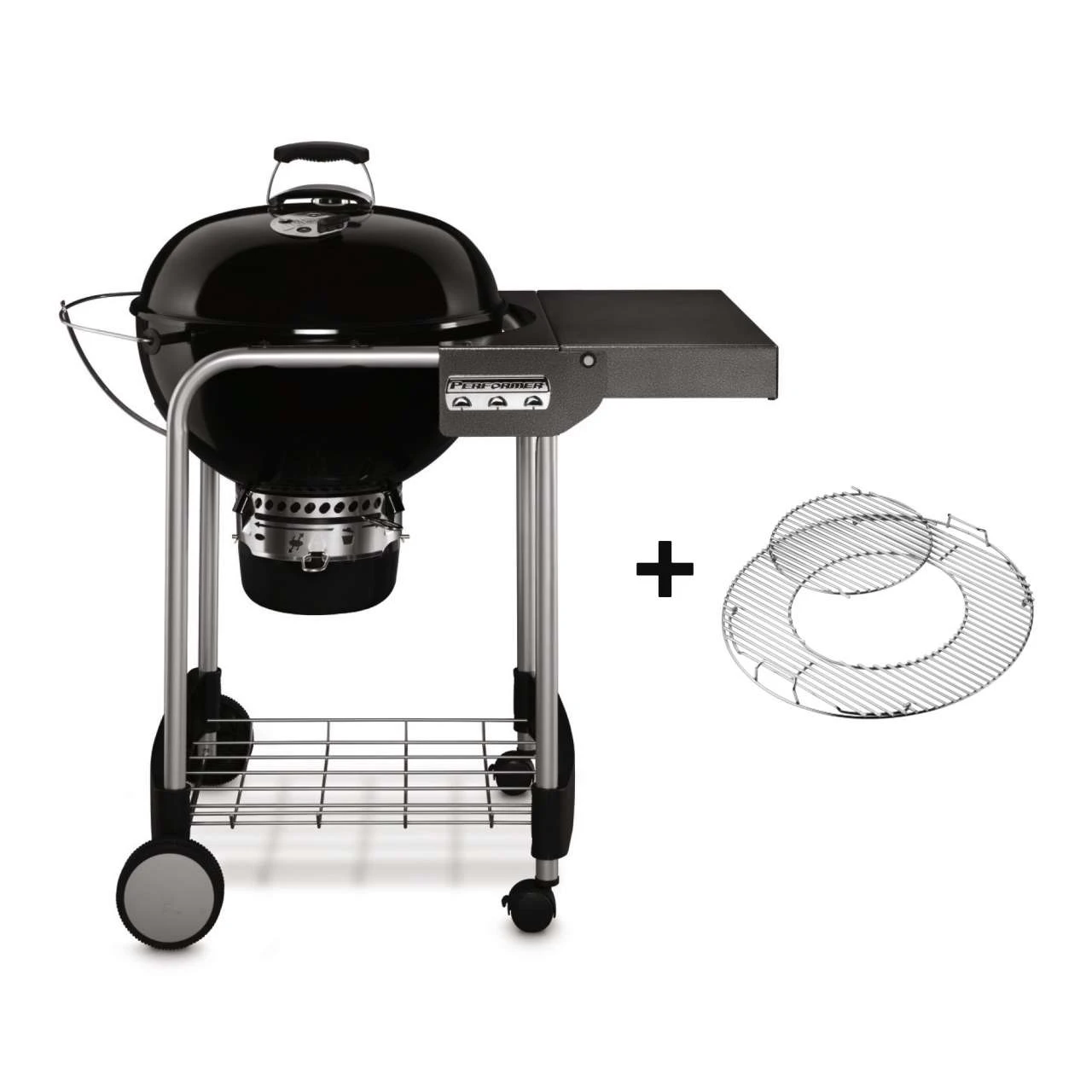 Weber Holzkohlegrill Performer GBS Ø 57 Cm Black 1 Weber Holzkohlegrill Performer GBS Ø 57 Cm Black