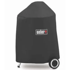 Weber Premium Abdeckhaube Für Holzkohlegrills Und Smokey Mountain Cooker Ø 47 Cm