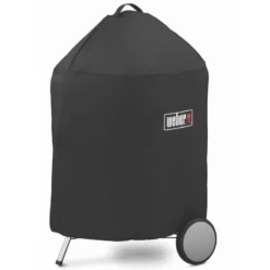 Weber Premium Abdeckhaube Für Holzkohlegrills Und Smokey Mountain Cooker Ø 57 Cm