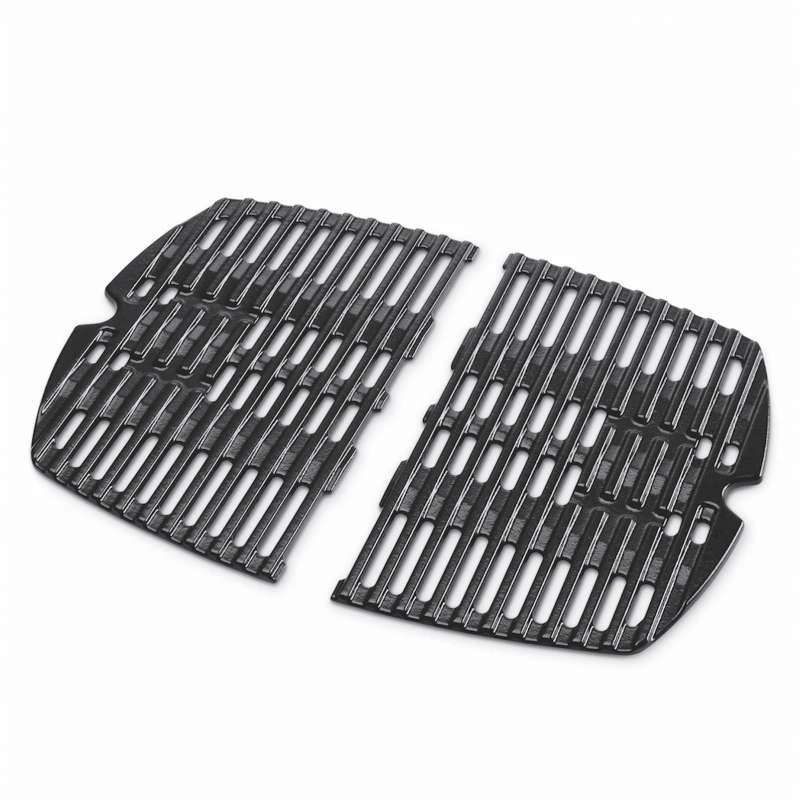 Weber Grillrost-Set 2-teilig Für Gasgrill Q 100 Und Q 1000 Serie Gusseisen 1 Weber Grillrost-Set 2-teilig Für Gasgrill Q 100 Und Q 1000 Serie Gusseisen