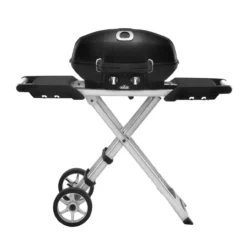 Napoleon PRO 285X TravelQ Gasgrill 4,1 KW 2 Brenner Transportgrill Mit Klappbarem Wagen PRO285XBK