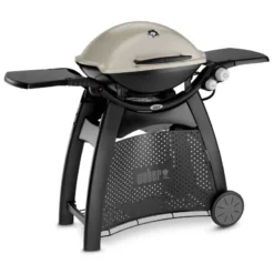 Weber Gasgrill Q 3000 Mit Rollwagen Titanium
