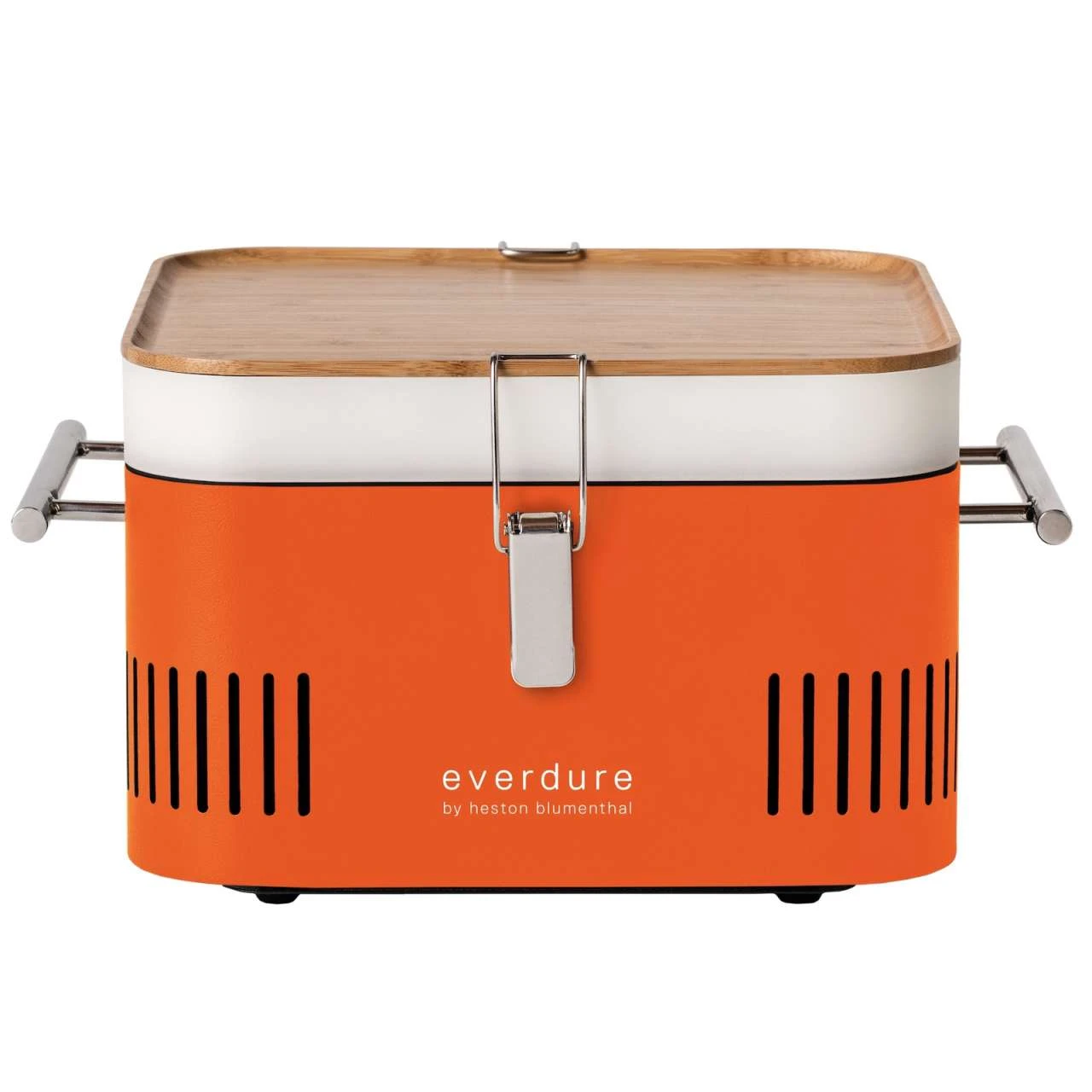 Everdure Holzkohlegrill Cube Farbe Orange Tragbar Ca. 38 X 32 X 22 Cm HBCUBEOEU 1 Everdure Holzkohlegrill Cube Farbe Orange Tragbar Ca. 38 X 32 X 22 Cm HBCUBEOEU