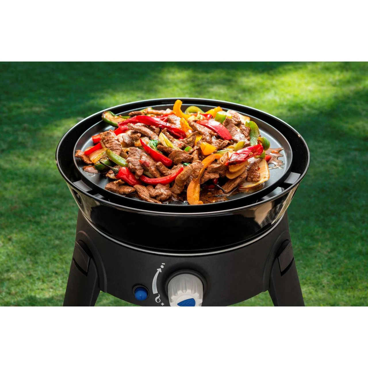 Cadac Safari Chef 30 LP Niederdruck Gasgrill Campinggrill 50mbar ø 30 Cm 6540L1-10-DE 3 Cadac Safari Chef 30 LP Niederdruck Gasgrill Campinggrill 50mbar ø 30 Cm 6540L1-10-DE – Bild 3