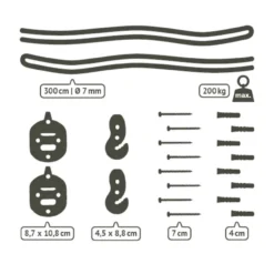 La Siesta CasaMount Mehrzweck-Befestigung Für Hängematten Schwarz CMF30-9 Für Wand Und Decke 13 La Siesta CasaMount Mehrzweck-Befestigung Für Hängematten Schwarz CMF30-9 Für Wand Und Decke -TerrassenLux Verkäufe 000517310000 6 1280x1280