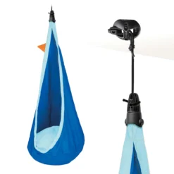 La Siesta Kinder-Hängehöhle JOKI Dolphy Blau Aus Bio-Baumwolle Inkl. Befestigungsmaterial -TerrassenLux Verkäufe 000518110000 3 1280x1280