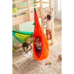 La Siesta Kinder-Hängehöhle Foxy Orange Aus Bio-Baumwolle Inkl. Befestigungsmaterial -TerrassenLux Verkäufe 000518140000 5 1280x1280