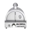 Allgrill MULTI-KULTI Set 2 Zündgesichert - Gasgrill + Edelstahlpizzahaube Mit Kamin