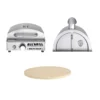 Allgrill MULTI-KULTI Set 3 Zündgesichert - Gasgrill + Pizzahaube + Pizzastein Ø 31 Cm