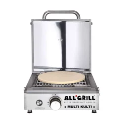 Allgrill MULTI-KULTI Set 3 Zündgesichert - Gasgrill + Pizzahaube + Pizzastein Ø 31 Cm -TerrassenLux Verkäufe 000522270000 3 1280x1280