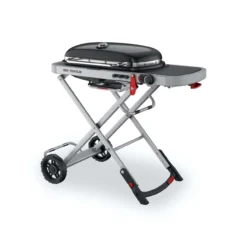 Weber Traveler Portabler Gasgrill Black Mit Rollwagen In Silber 9010079 -TerrassenLux Verkäufe 000543740000 1 1280x1280