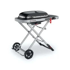 Weber Traveler Portabler Gasgrill Black Mit Rollwagen In Silber 9010079 -TerrassenLux Verkäufe 000543740000 2 1280x1280