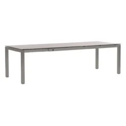 Sonnenpartner Ausziehtisch Base 200/260x100 Cm Aluminium Anthrazit Mit Wählbarer Tischplatte HPL Gar