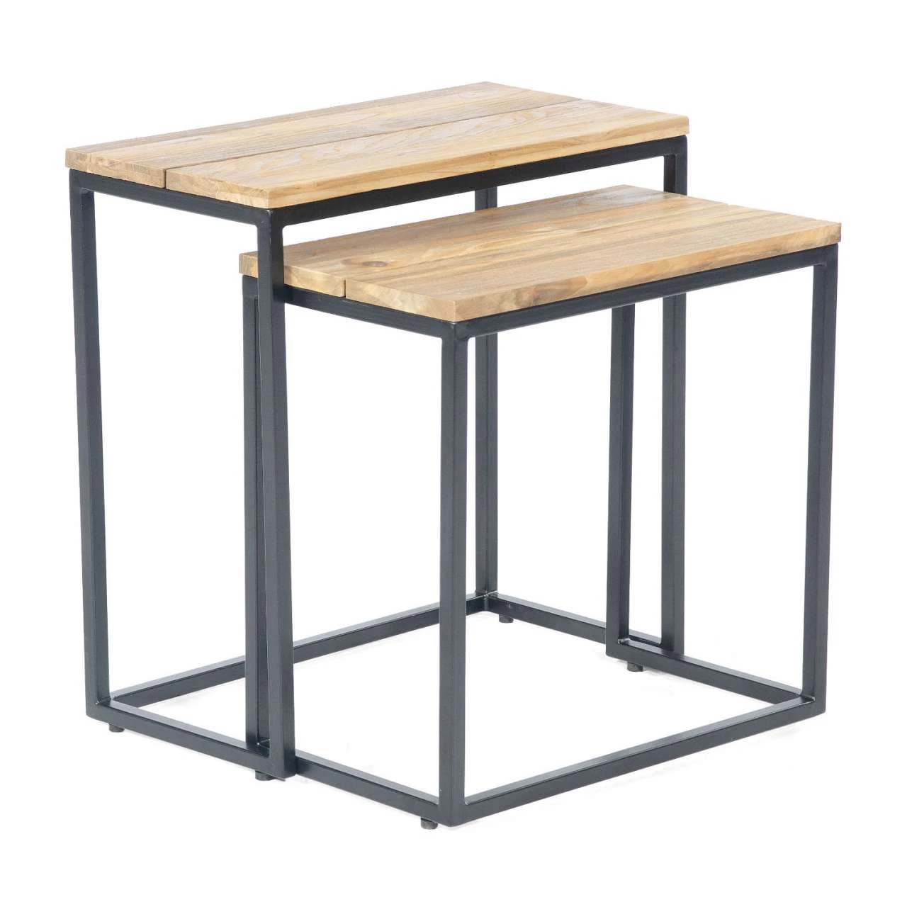 Sonnenpartner 2x Lounge-Tische Cambridge 30x60 35x55 Cm Anthrazit Teak Lounge-Tisch 1 Sonnenpartner 2x Lounge-Tische Cambridge 30x60 35x55 Cm Anthrazit Teak Lounge-Tisch