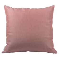 Stern Dekokissen Outdoorstoff Koralle Uni 55x55 Cm Gartenkissen Kuschelkissen