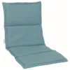Stern Auflage Für Stapelsessel Outdoorstoff Hellblau Uni 93x46 Cm Universalauflage Sitzkissen