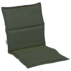 Stern Auflage Für Stapelsessel Outdoorstoff Dunkelgrün Uni 93x46 Cm Universalauflage Sitzkissen