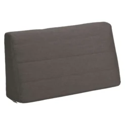 Stern Rückenkissen Keilform Zu Bank/Liege New Holly Seidengrau 75x20/10x40 Cm