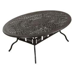 Inko Gartentisch Alu-Guss Bronze Terrassentisch Form/Größe Nach Wahl