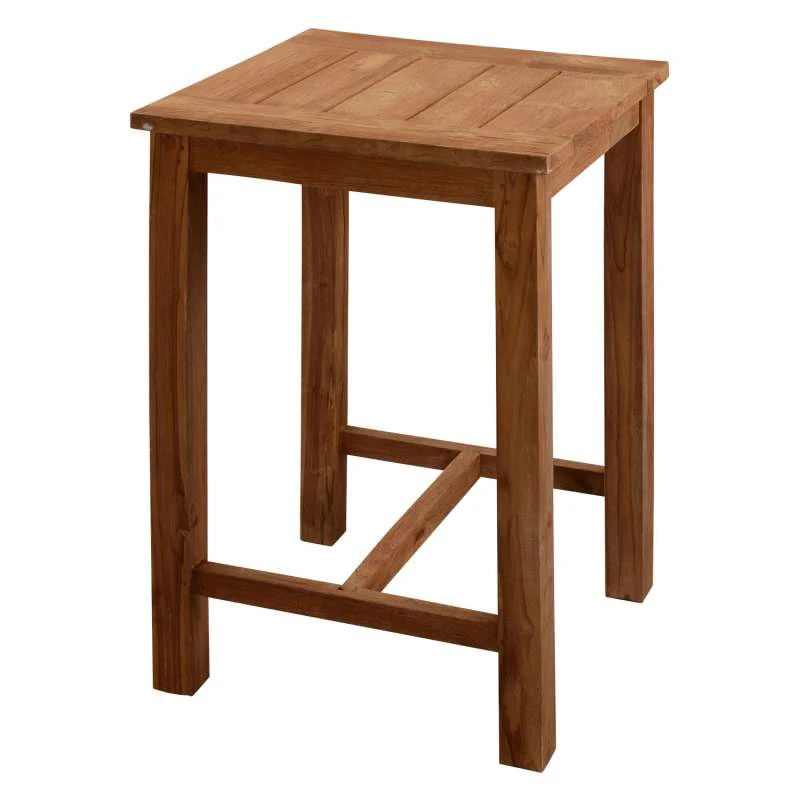Inko Teakholz-Bartisch Abacus Recyceltes Teak 80x80x108 Cm Stehtisch 1 Inko Teakholz-Bartisch Abacus Recyceltes Teak 80x80x108 Cm Stehtisch