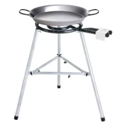 Paella World Comfort Line Set 3 Mit Brenner Und Paella-Pfanne Aus Stahl Ø 40/55 Cm