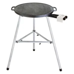 Paella World Gussplatten-Set 3 Mit Brenner Und Grillplatte Aus Gusseisen Ø 40/55 Cm