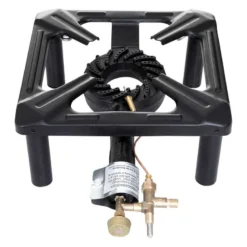 Paella World Hockerkocher Klein 30x30x14-18 Cm Mit Zündsicherung Gaskocher