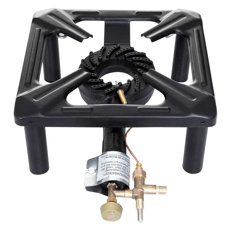 Paella World Hockerkocher Klein 30x30x14-18 Cm Mit Zündsicherung Gaskocher 1 Paella World Hockerkocher Klein 30x30x14-18 Cm Mit Zündsicherung Gaskocher