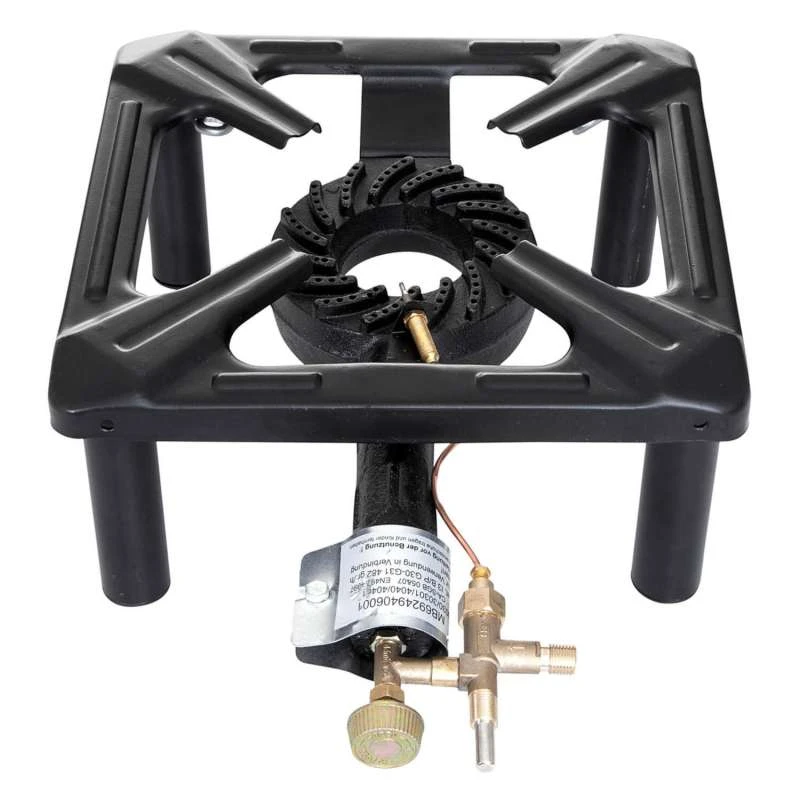 Paella World Hockerkocher Groß Ca. 40 X 40 X 14-18 Cm Mit Zündsicherung Gaskocher 1 Paella World Hockerkocher Groß Ca. 40 X 40 X 14-18 Cm Mit Zündsicherung Gaskocher