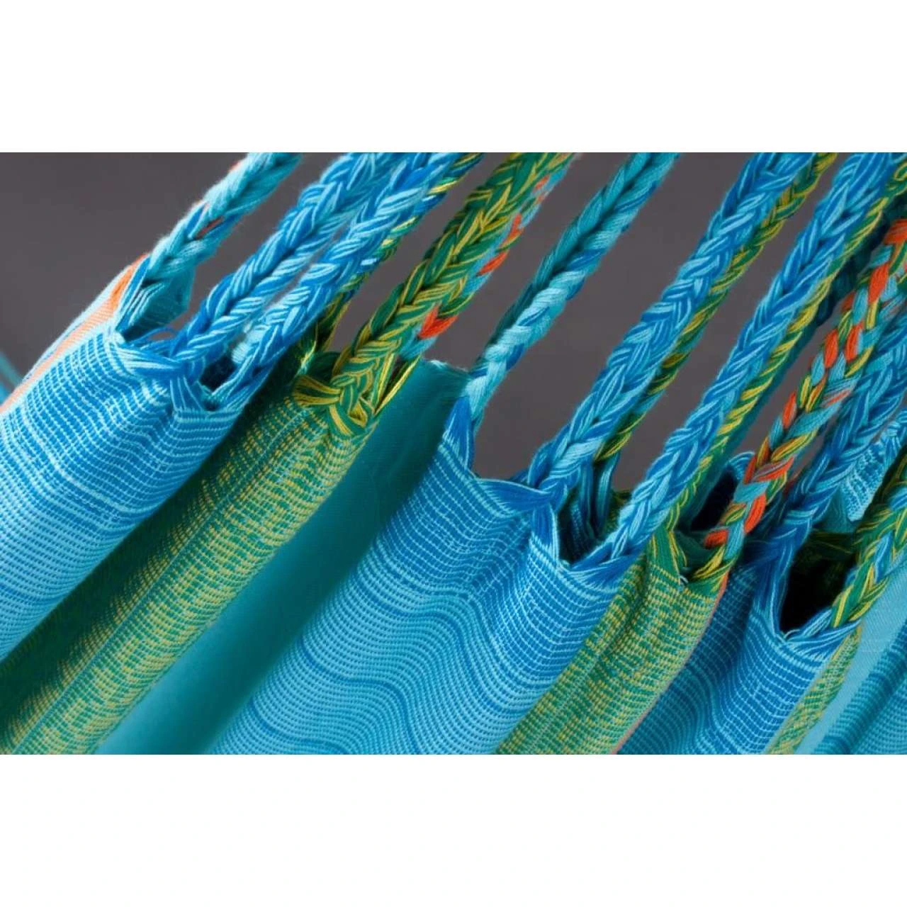 La Siesta Kingsize-Hängematte FLORA Curacao Blau Doppelhängematte Aus Bio-Baumwolle 3 La Siesta Kingsize-Hängematte FLORA Curacao Blau Doppelhängematte Aus Bio-Baumwolle – Bild 3