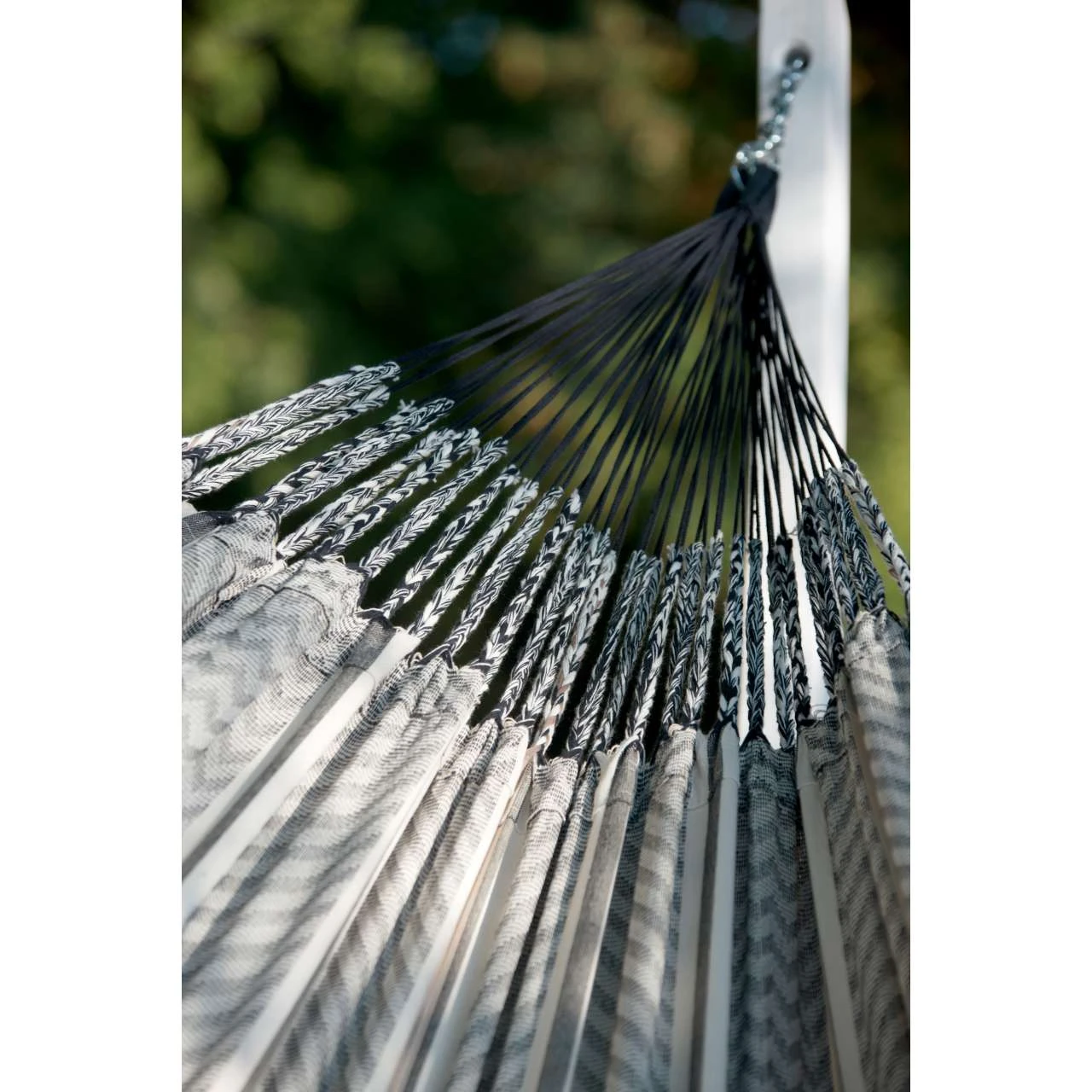 La Siesta Kingsize-Hängematte FLORA Zebra Beige Doppelhängematte XXL Aus Bio-Baumwolle 5 La Siesta Kingsize-Hängematte FLORA Zebra Beige Doppelhängematte XXL Aus Bio-Baumwolle – Bild 5