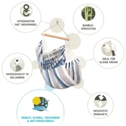 La Siesta Hängesessel Kingsize DOMINGO Sea Salt Lounger Outdoor Hängestuhl -TerrassenLux Verkäufe 000580030000 6 1280x1280