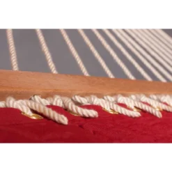 La Siesta Hängematte ALABAMA Red Pepper Rot Gefütterte Stabhängematte Kingsize -TerrassenLux Verkäufe 000580060000 3 1280x1280