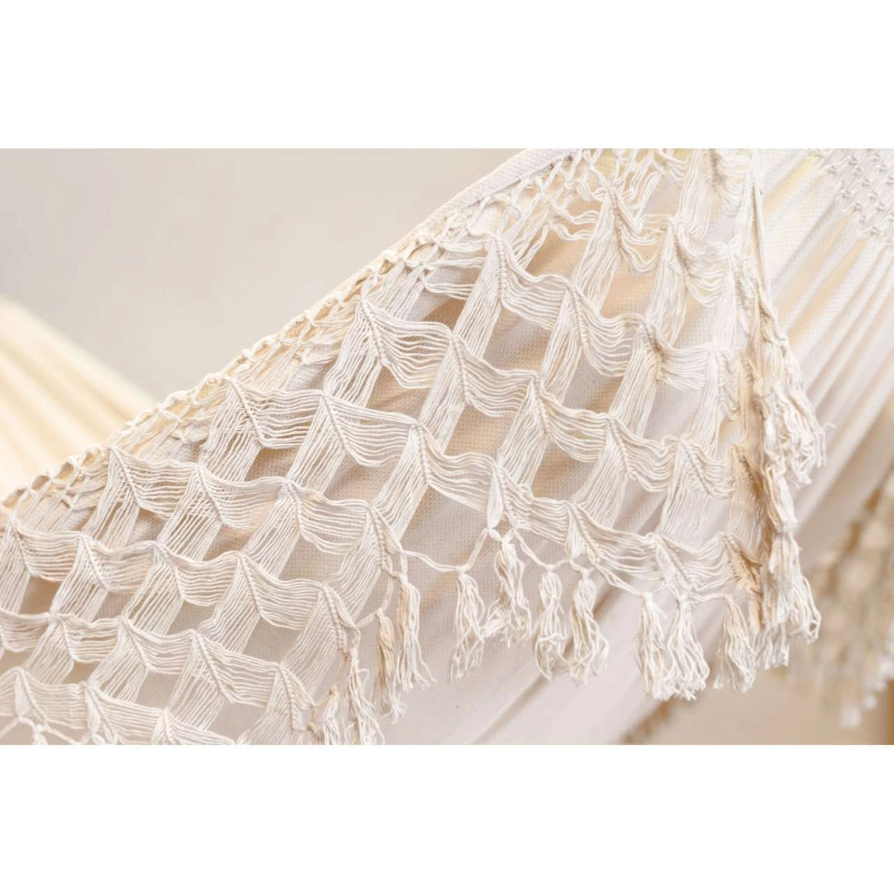 La Siesta Kingsize-Hängematte BOSSANOVA Latte Creme Familienhängematte Aus Bio-Baumwolle 2 La Siesta Kingsize-Hängematte BOSSANOVA Latte Creme Familienhängematte Aus Bio-Baumwolle – Bild 2