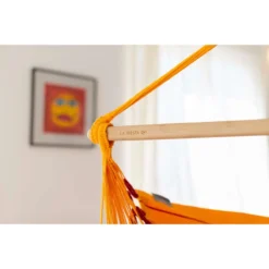 La Siesta Hängesessel HABANA Basic Volcano Orange Lounger Aus Bio-Baumwolle Hängematte Hängestuhl -TerrassenLux Verkäufe 000580350000 2 1280x1280