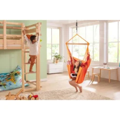 La Siesta Hängesessel HABANA Basic Volcano Orange Lounger Aus Bio-Baumwolle Hängematte Hängestuhl -TerrassenLux Verkäufe 000580350000 4 1280x1280