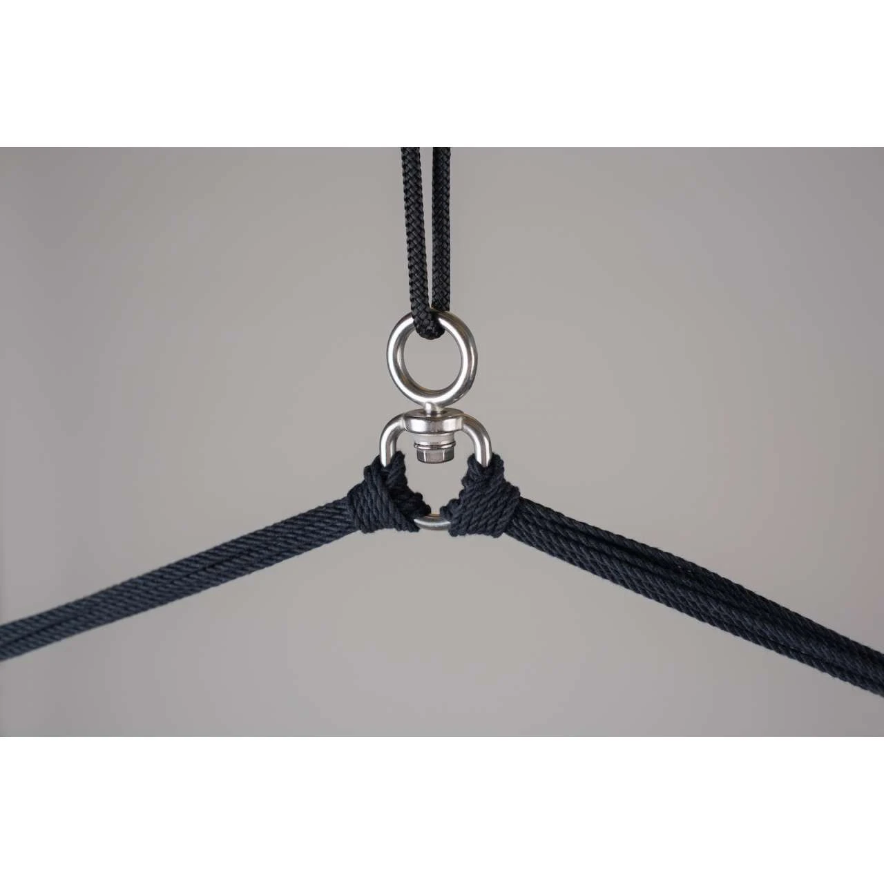 La Siesta Hängesessel HABANA Comfort Onyx Schwarz Lounger Aus Bio-Baumwolle Hängematte Hängestuhl 4 La Siesta Hängesessel HABANA Comfort Onyx Schwarz Lounger Aus Bio-Baumwolle Hängematte Hängestuhl – Bild 4