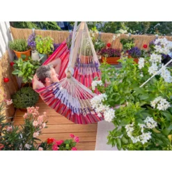 La Siesta Hängesessel HABANA Comfort Flamingo Pink Lounger Aus Bio-Baumwolle Hängematte Hängestuhl -TerrassenLux Verkäufe 000580430000 3 1280x1280