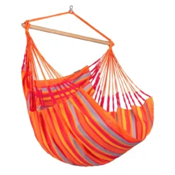 La Siesta Hängesessel DOMINGO Comfort Toucan Orange Lounger Hängestuhl Hängematte