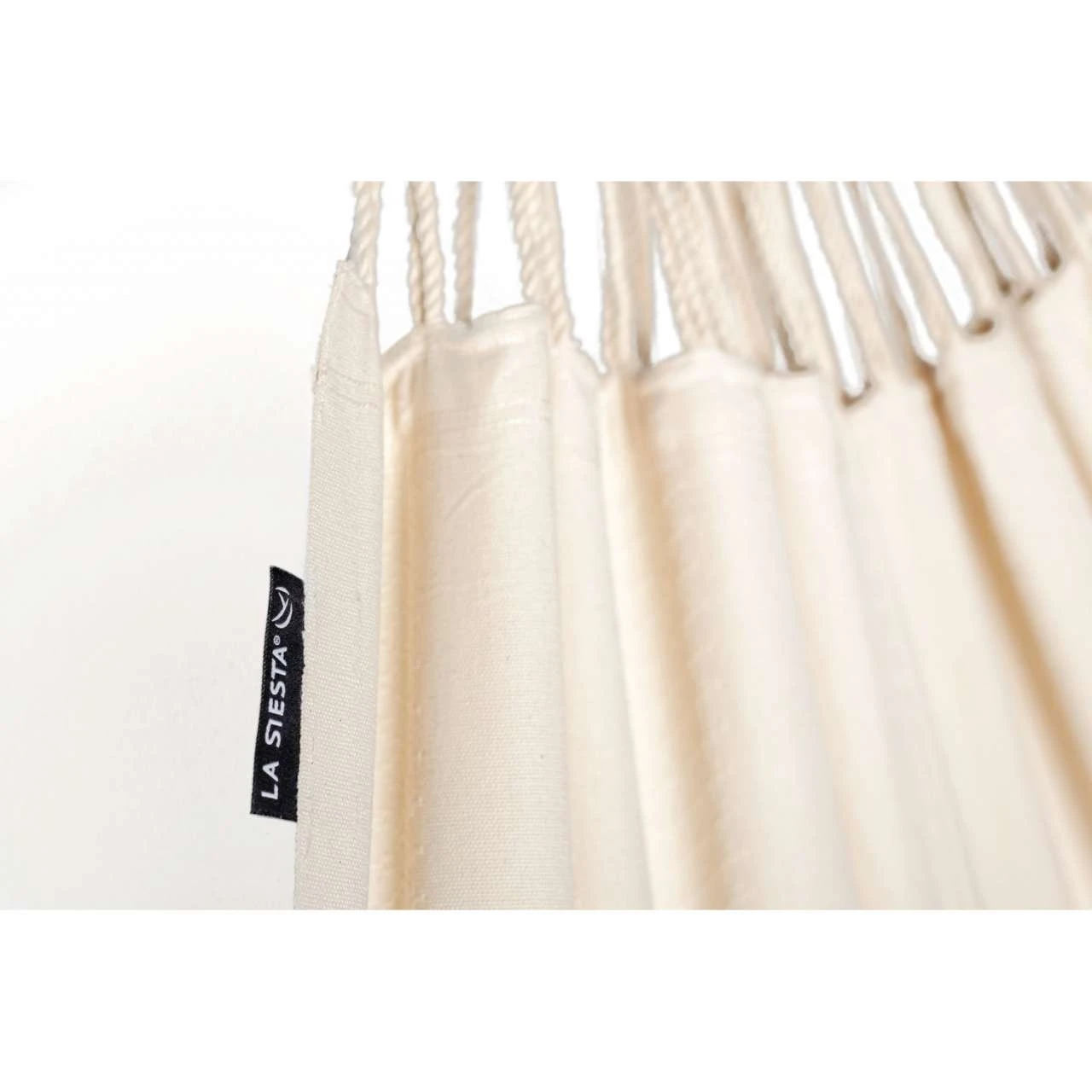 La Siesta Hängematte MODESTA Latte Creme Aus Bio-Baumwolle Doppelhängematte 2 La Siesta Hängematte MODESTA Latte Creme Aus Bio-Baumwolle Doppelhängematte – Bild 2