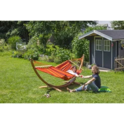 La Siesta Single-Hängematte ALISIO Toucan Orange Einzel-Stabhängematte Outdoor -TerrassenLux Verkäufe 000580680000 5 1280x1280