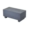 Inko Lounge-Tisch Pasadena Aluminium Anthrazit 35x70 Cm