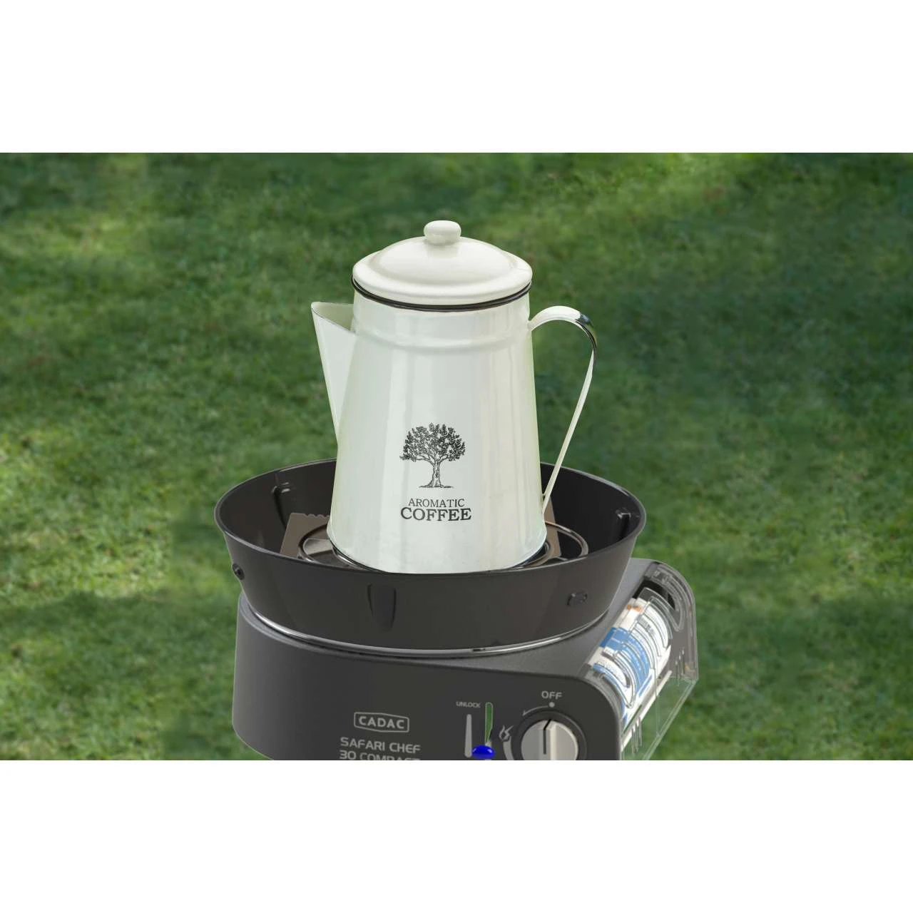 Cadac Safari Chef 30 Compact Lite Gasgrill Leichtgewichtiger Campinggrill ø 30 Cm 6525L1-20-UN 7 Cadac Safari Chef 30 Compact Lite Gasgrill Leichtgewichtiger Campinggrill ø 30 Cm 6525L1-20-UN – Bild 7