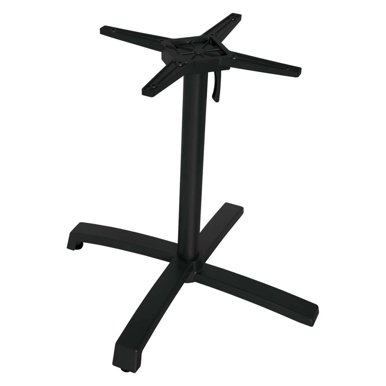 Stern Gartentisch Livorno Aluminium Matt Schwarz/Silverstar 2.0 Ø 80 Cm Slate Klappbar 3 Stern Gartentisch Livorno Aluminium Matt Schwarz/Silverstar 2.0 Ø 80 Cm Slate Klappbar – Bild 3