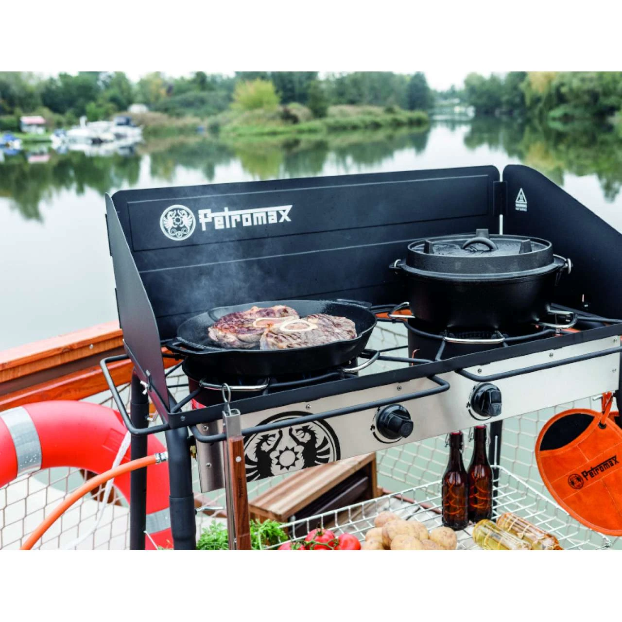 Petromax Gastisch Mit Mehrfachbrenner GE90-S 5 Petromax Gastisch Mit Mehrfachbrenner GE90-S – Bild 5