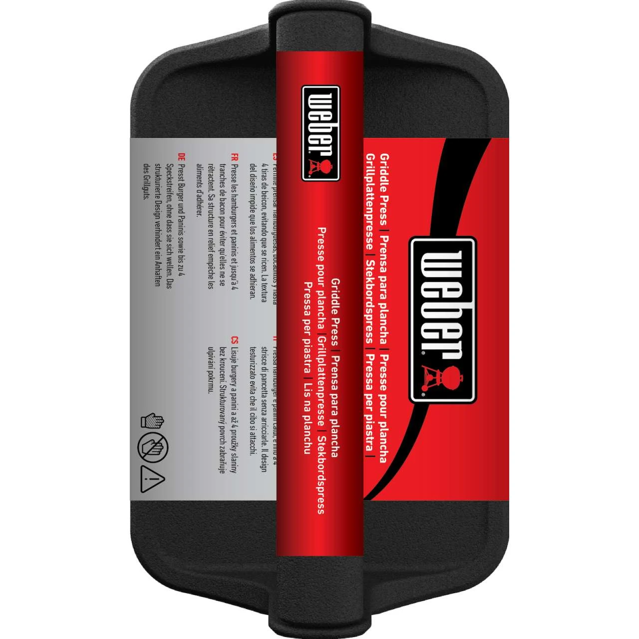 Weber Hamburgerpresse Für Grillplatten Aus Gusseisen Burgerpresse 6785 6 Weber Hamburgerpresse Für Grillplatten Aus Gusseisen Burgerpresse 6785 – Bild 6