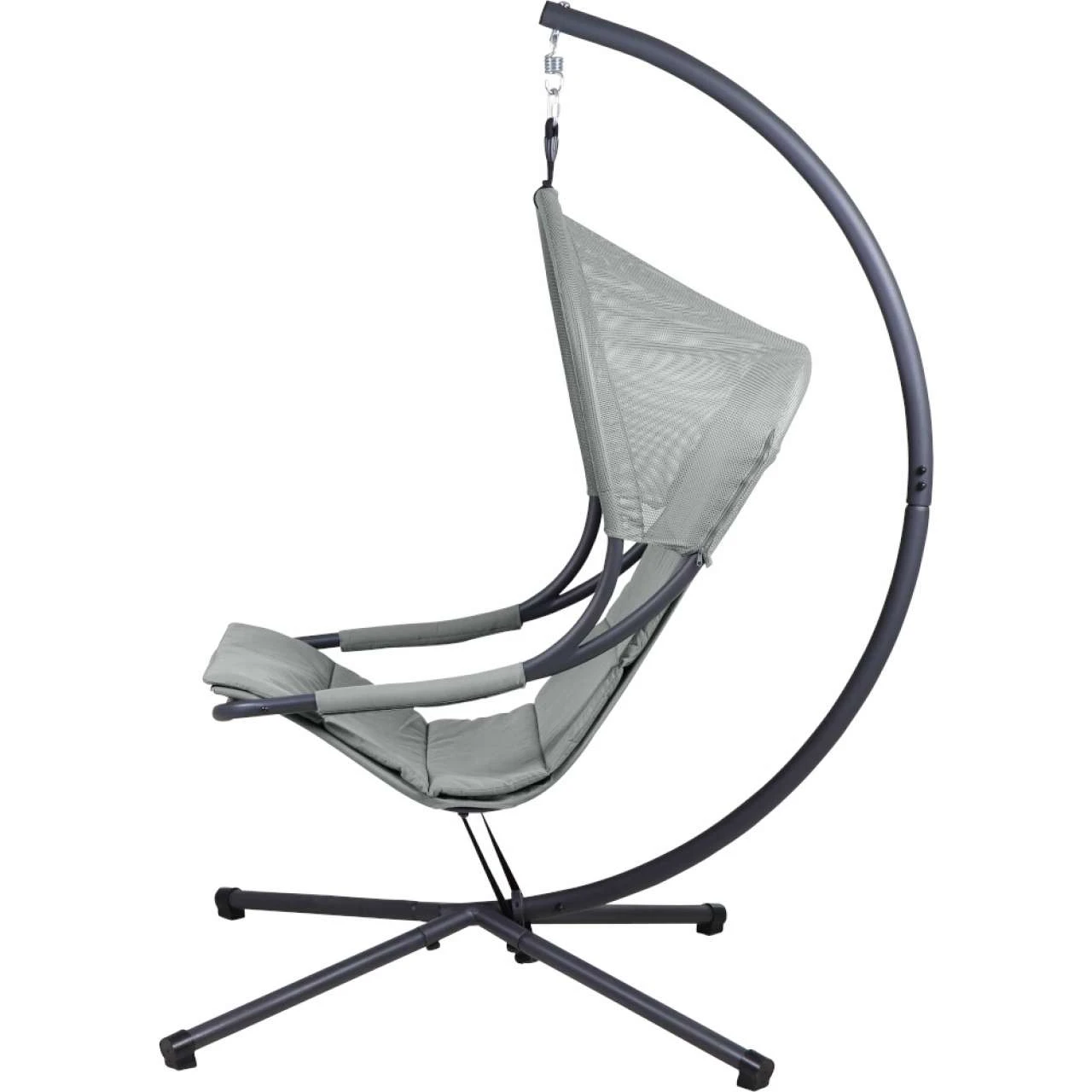 Siena Garden Hängesessel LAGOMA Grey Hängekorb Mit Kissenauflage 2 Siena Garden Hängesessel LAGOMA Grey Hängekorb Mit Kissenauflage – Bild 2